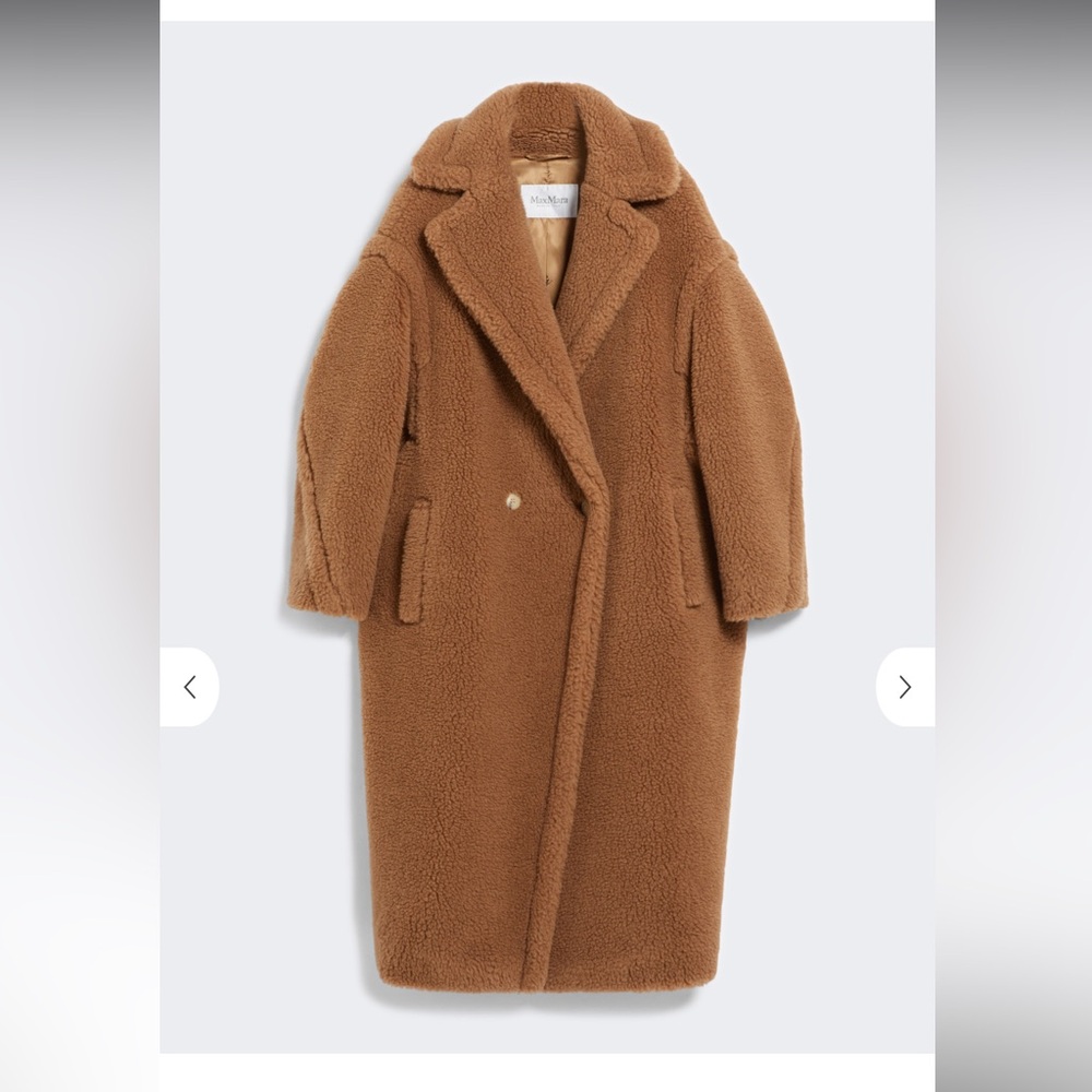 AUTH Max Mara Icon Teddy Coat S EUC Barely Worn OP 5350